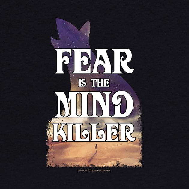 Fear Is The Mind Killer Sand Dunes Vintage by Dream Artworks